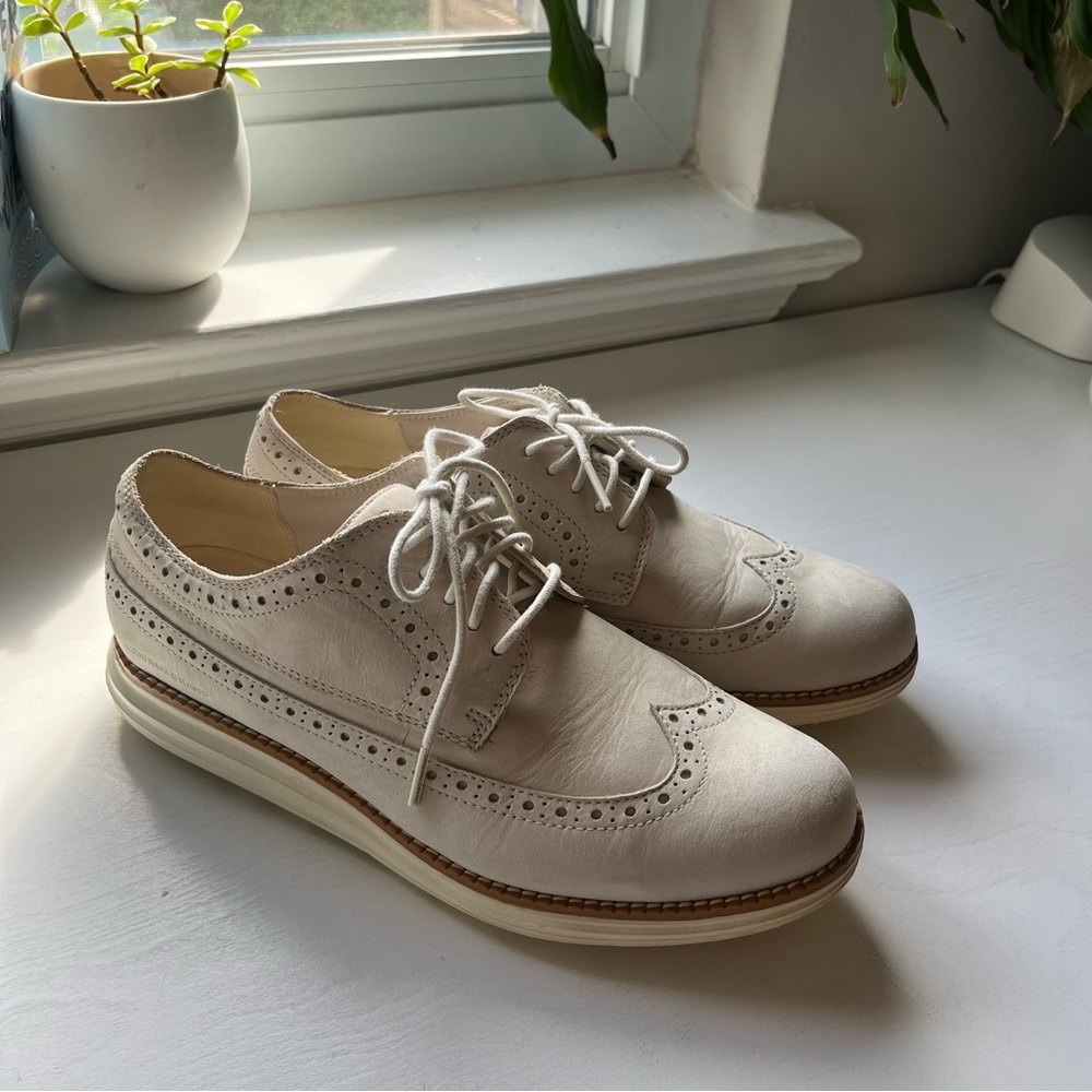 Cole Haan - OriginalGrand Waterproof Golf Shoes - size 8.5 - Pumice Stone - Picture 6 of 6